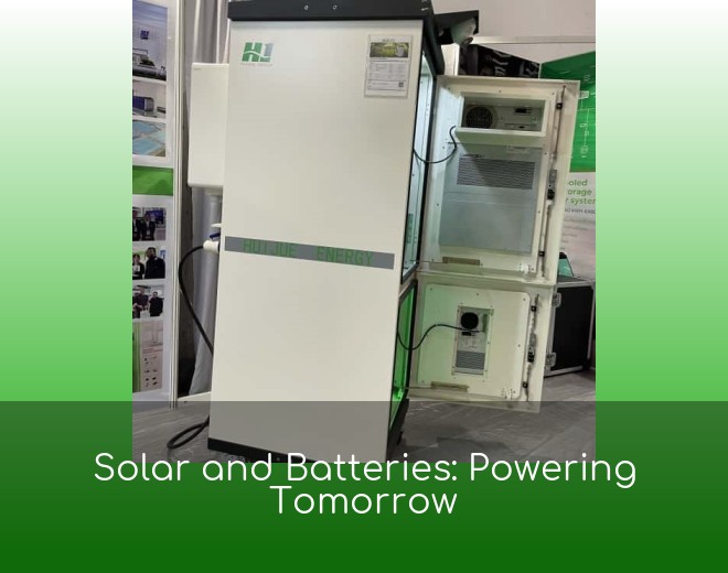 Solar and Batteries: Powering Tomorrow